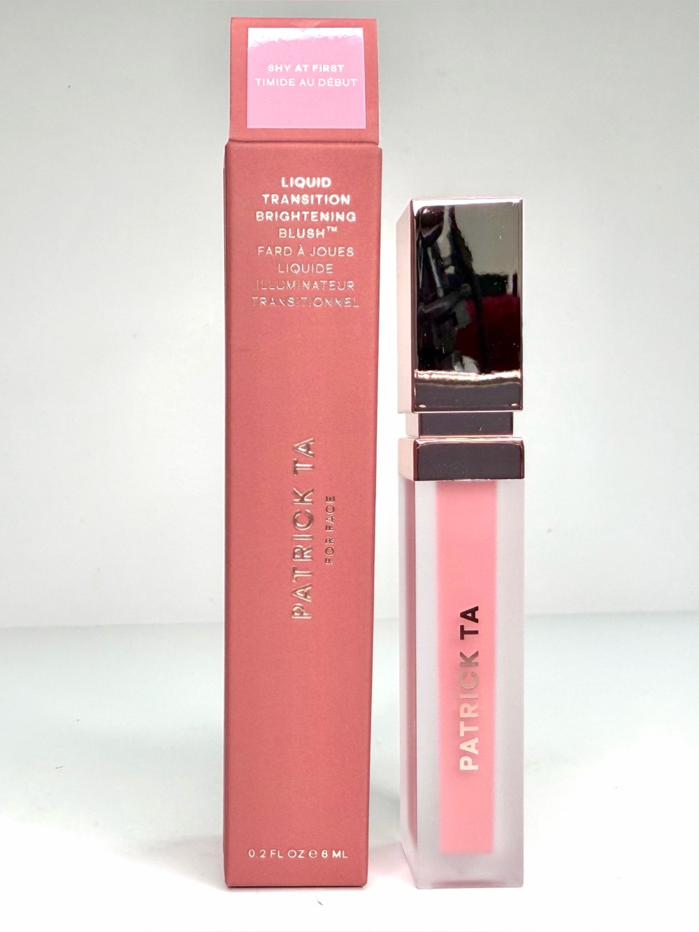 Patrick Ta Liquid Transition Brightening Blush SHY AT FIRST